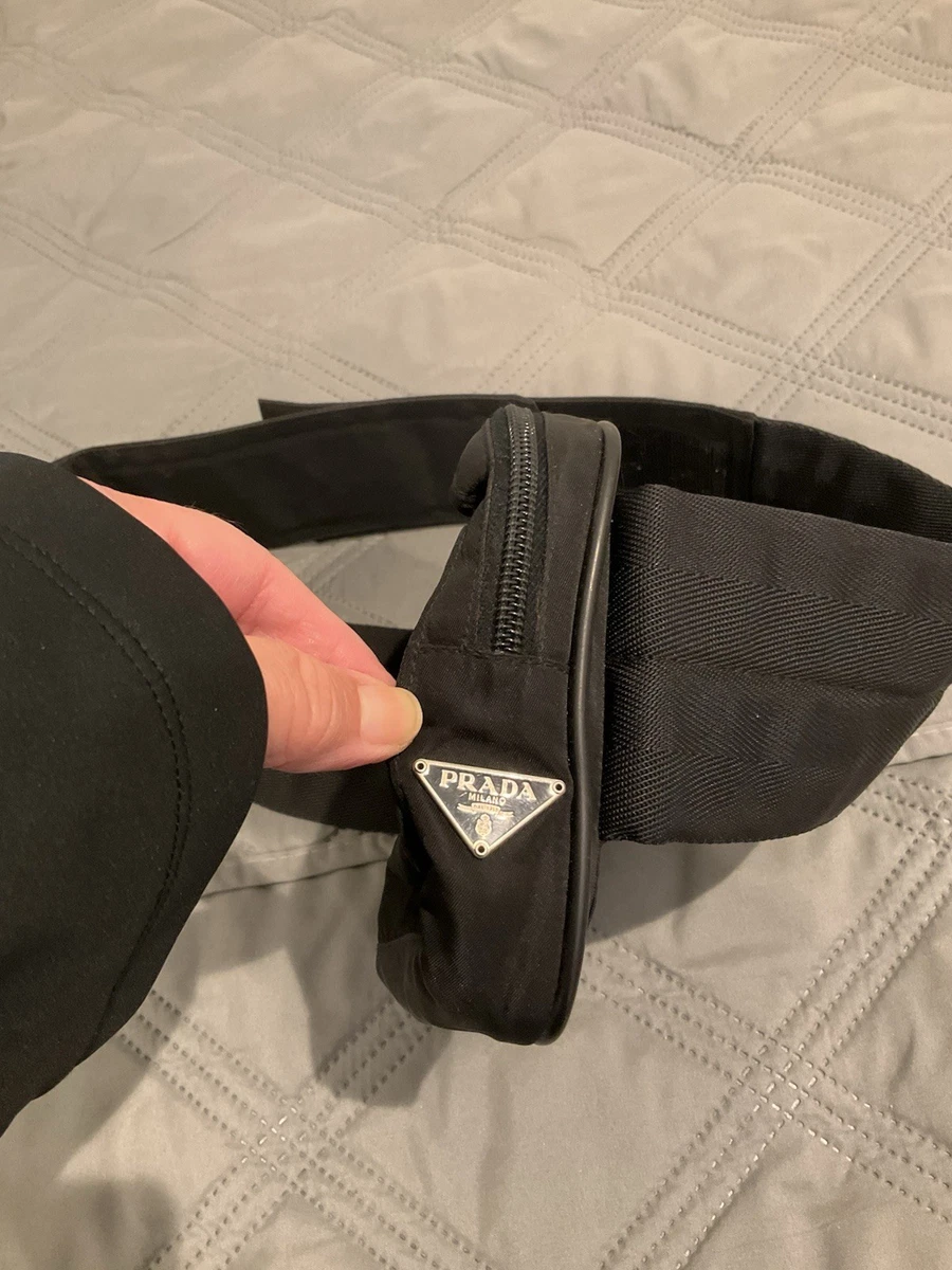 PRADA Belt Bag & Fanny Pack Black Bags & Handbags for Women for
