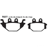Bremsbelag Hinten EBC FA377V Semi-Sinter Standard FüR CAN-AM DS 250 2010-2013