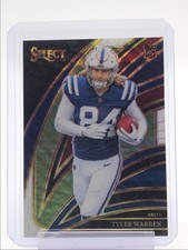 TYLER WARREN 2025-26 SELECT CLUB LEVEL ROOKIE TRI-COLOR PRIZM RC /249 Q1940