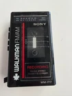 VTG Sony Walkman Cassette Corder Recorder AM FM Radio WM-F17 TESTED WORKS READ