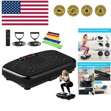 Vibration Plate Exercise Machine for Lymphatic Drainage,Power Vibrate Stand S...