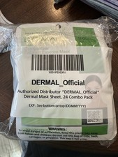 Dermal Korean Collagen Face Masks For All Skin Types 24 Combo Pack