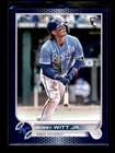 2022 Topps Update Bobby Witt Jr. US100 Royal Blue RC Kansas City Royals #1