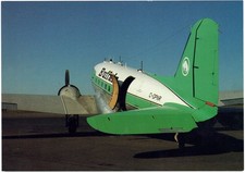 Lot 2 Postkartenmit DC3 der Buffalo Airways 1988 Yellowknife/Canada -blanko