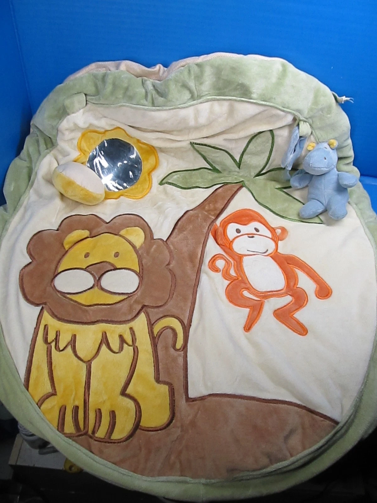 MiYim Organic Jungle Baby PlayMat Tummy Time 24x26 2011