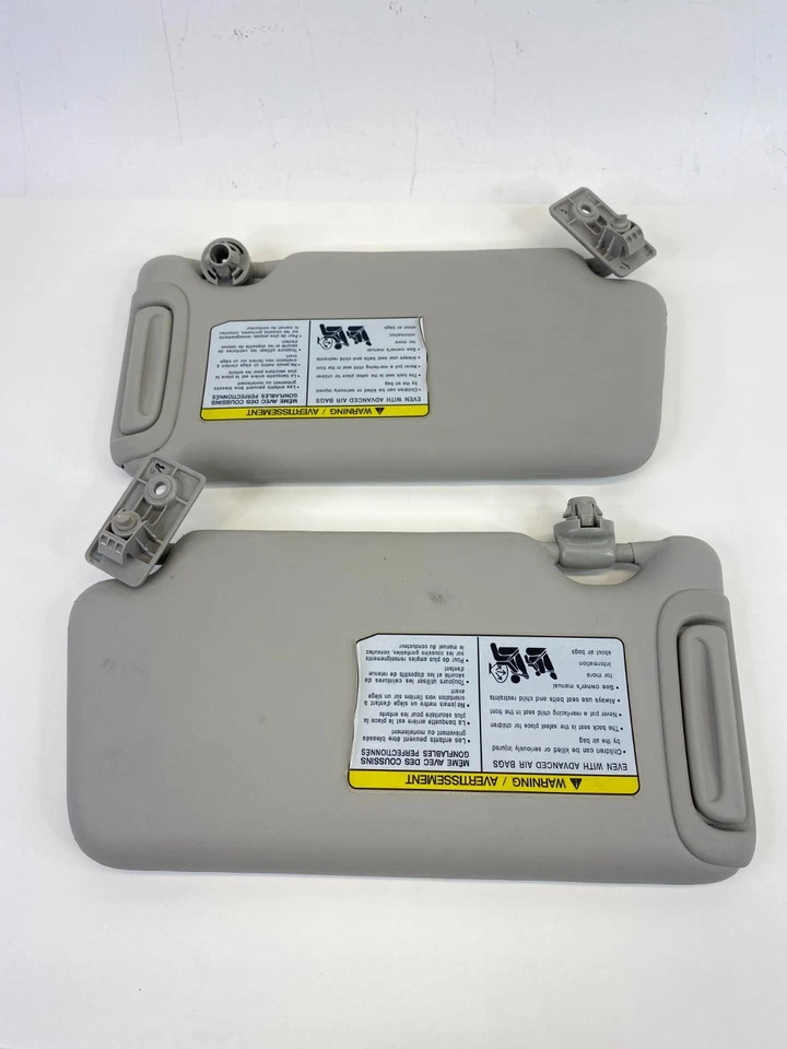 2014 2015 Nissan Versa Note Left & Right Sun Visor Sunvisor Set Pair OEM Foto 2 de 4