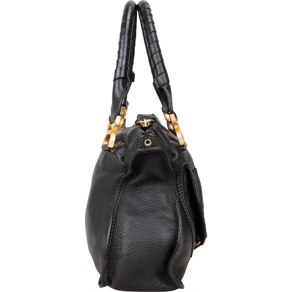 Chloé Grained Calfskin Leather Medium Marcie Satchel Handbag Tasche - Bild 4 von 4