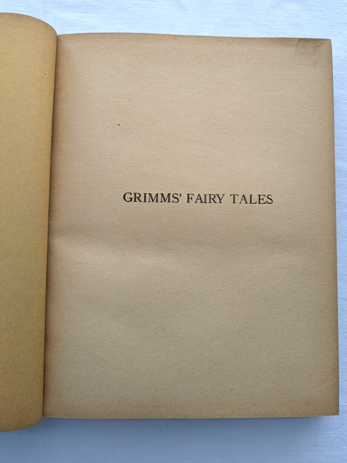 Vintage Grimms Fairy Tales 1934 By Whitman Publishing Co Illustrated  Fine Cond.