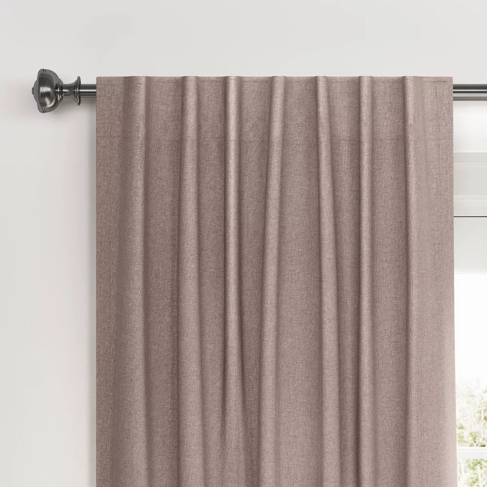 50"x84" Blackout Aruba Window Curtain Panel Light Brown - Threshold™: