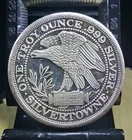 2010 Silvertowne Troy Ounce .999 1oz Silver, Morgan Dollar style silver Coin