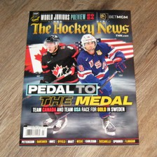 Hockey News 2024 magazine World Juniors Preview OWEN BECK Seamus Casey