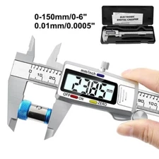 Measuring Tool Stainless Steel Digital Caliper 6 "150mm Messschieber paquimetro