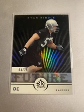 RYAN RIDDLE 2005 UD Upper Deck Reflections Black /25 RC