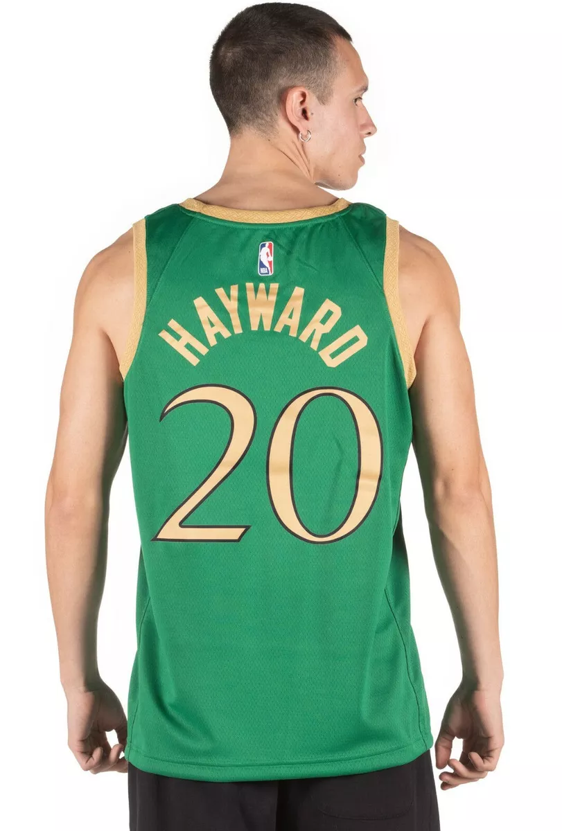 Boston Celtics Hayward Gordon#20 Nike 2019/20 NBA Basketball Jersey City  Edition