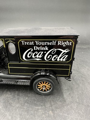 1/24 1925 Coca Cola Ford Black Delivery Truck Danbury Mint, NO Box or Barrells - Picture 6 of 7