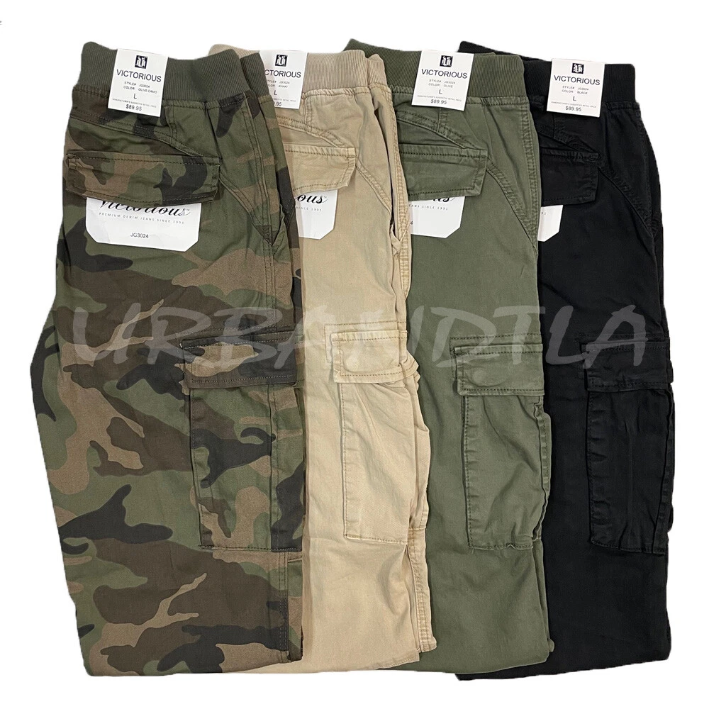 Men's Casual Stretch Cargo Jogger Pants Camo Cargo Pants S-5XL JG3024
Opens in a new window or tab