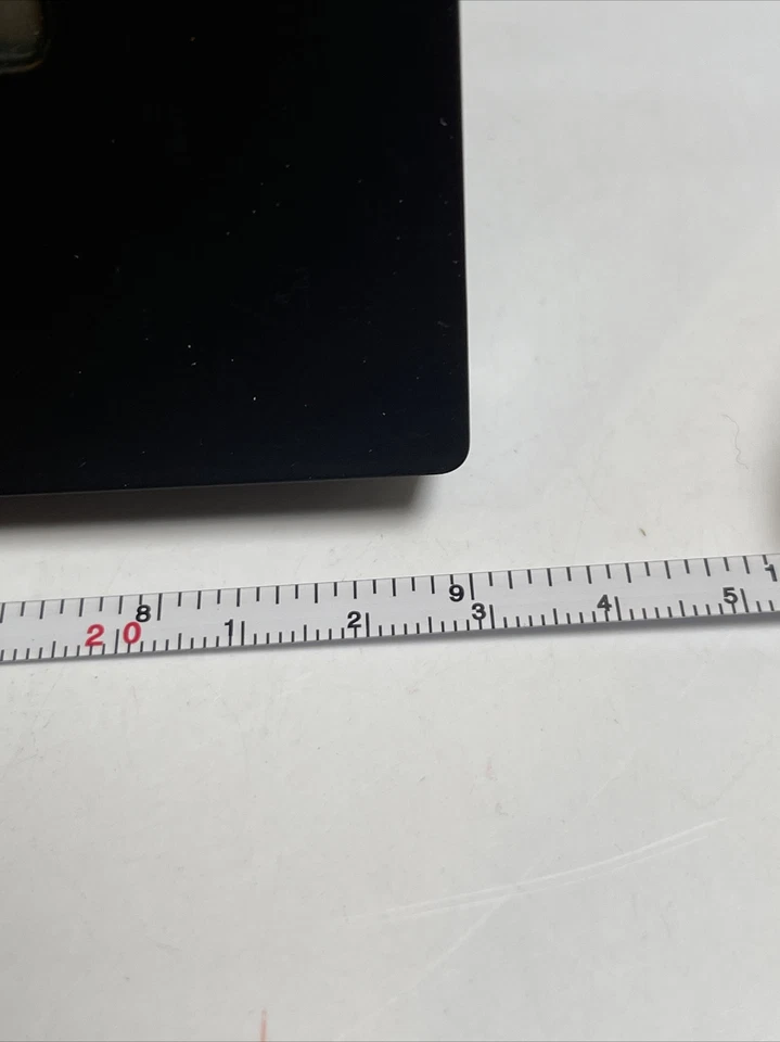 Marathon CL030064BK Large Frame Digital Wall Clock Black 9”x6” news room time - Image 3 of 4