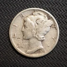 1928 P MERCURY HEAD SILVER DIME ***NICE COIN!*** - FREE SHIPPING! X2110