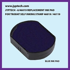 6/46019 REPLACEMENT INK PAD FOR TRODAT SELF INKING STAMP 46019 / 46119