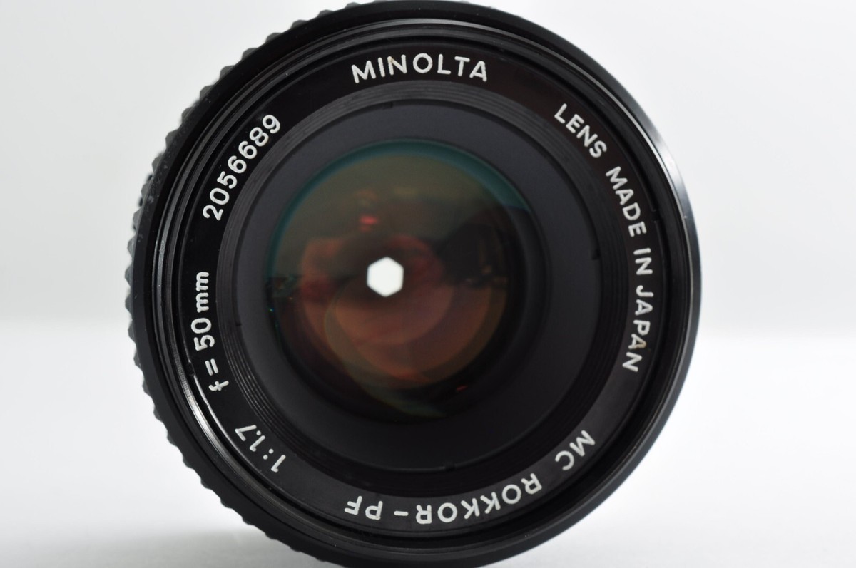 完動品 Ｍinolta SRT SUPER ROKKOR 50mm F/1.7 Minolta MC Rokkor-X PF 50mm F1.7 with Minolta SRT Mount | eBay