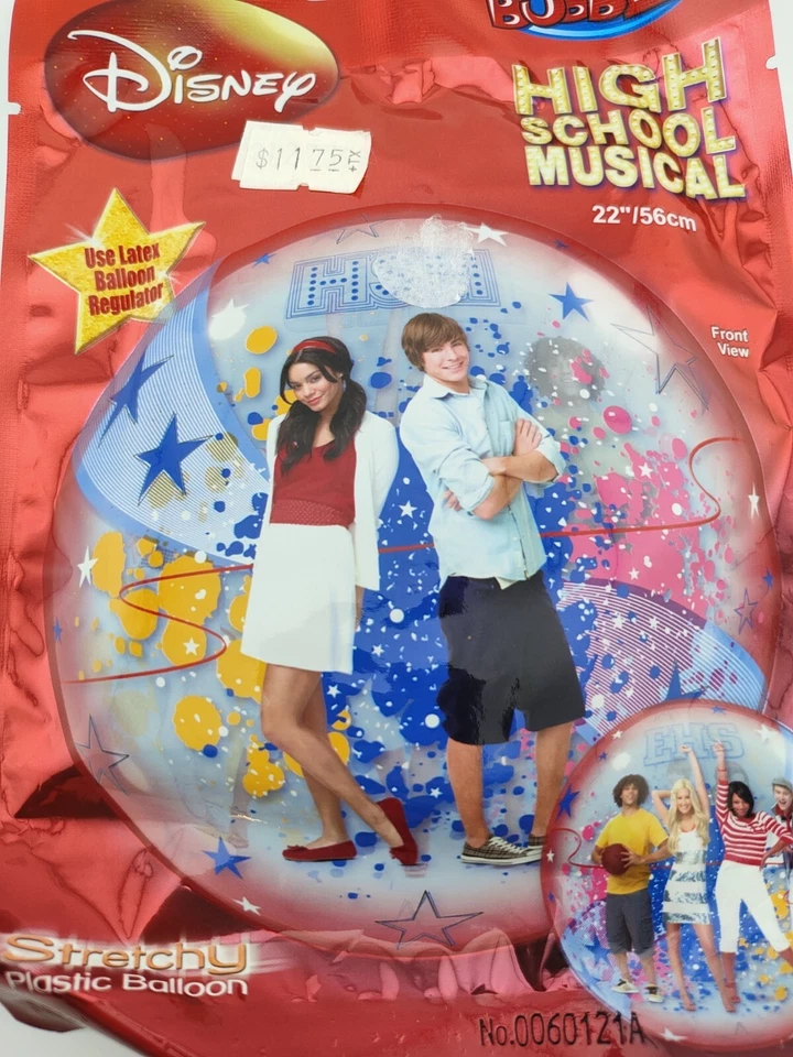 Globo Qualatex Bubbles High School Musical! 22 pulgadas! Disney! HSM  Foto 2 de 4