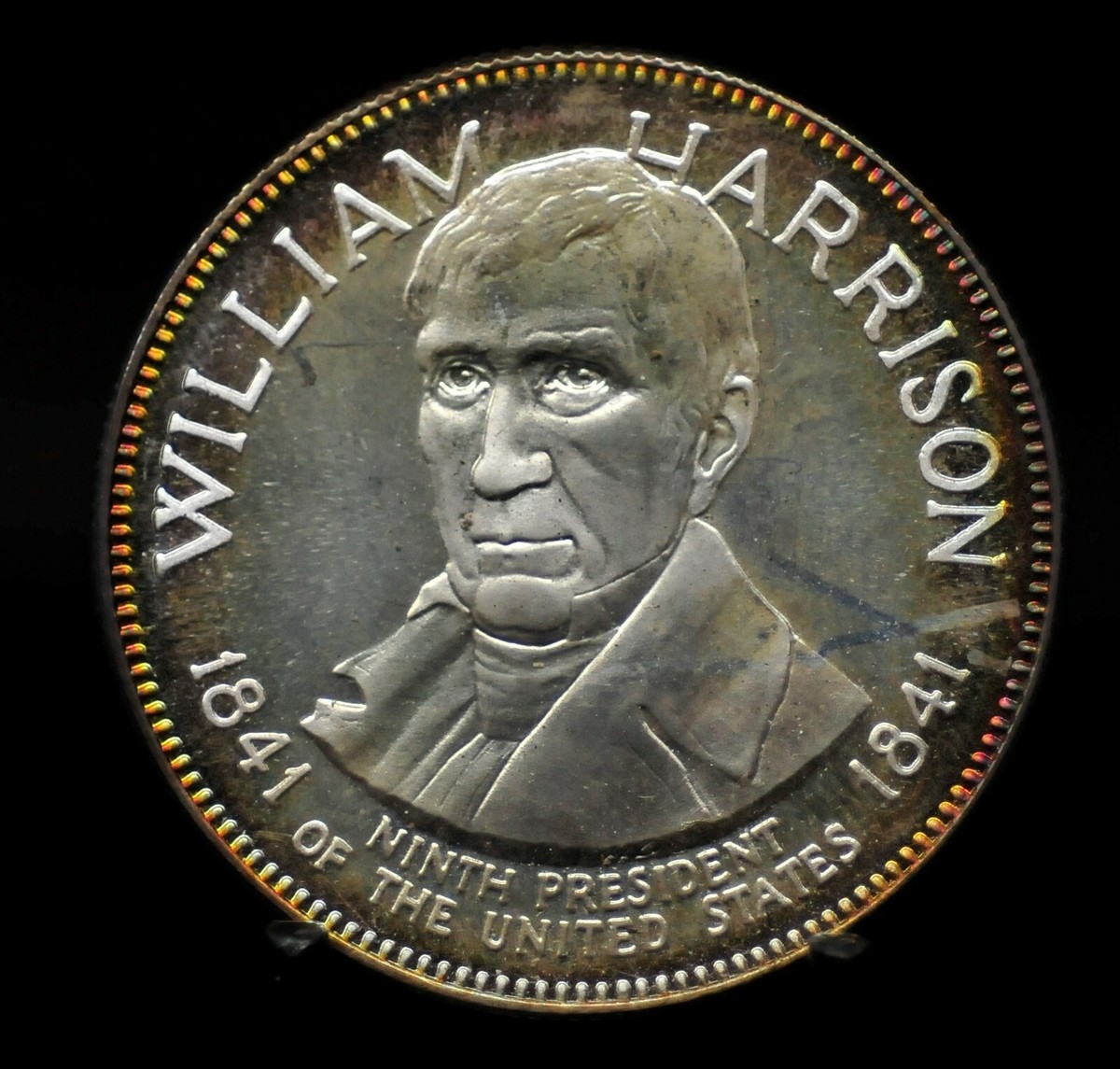⑨【ゴールデンダラー】新品未開封 第九代ウィリアム•ヘンリー•ハリソン大統領 2009 D - William Henry Harrison Presidential Golden Dollar