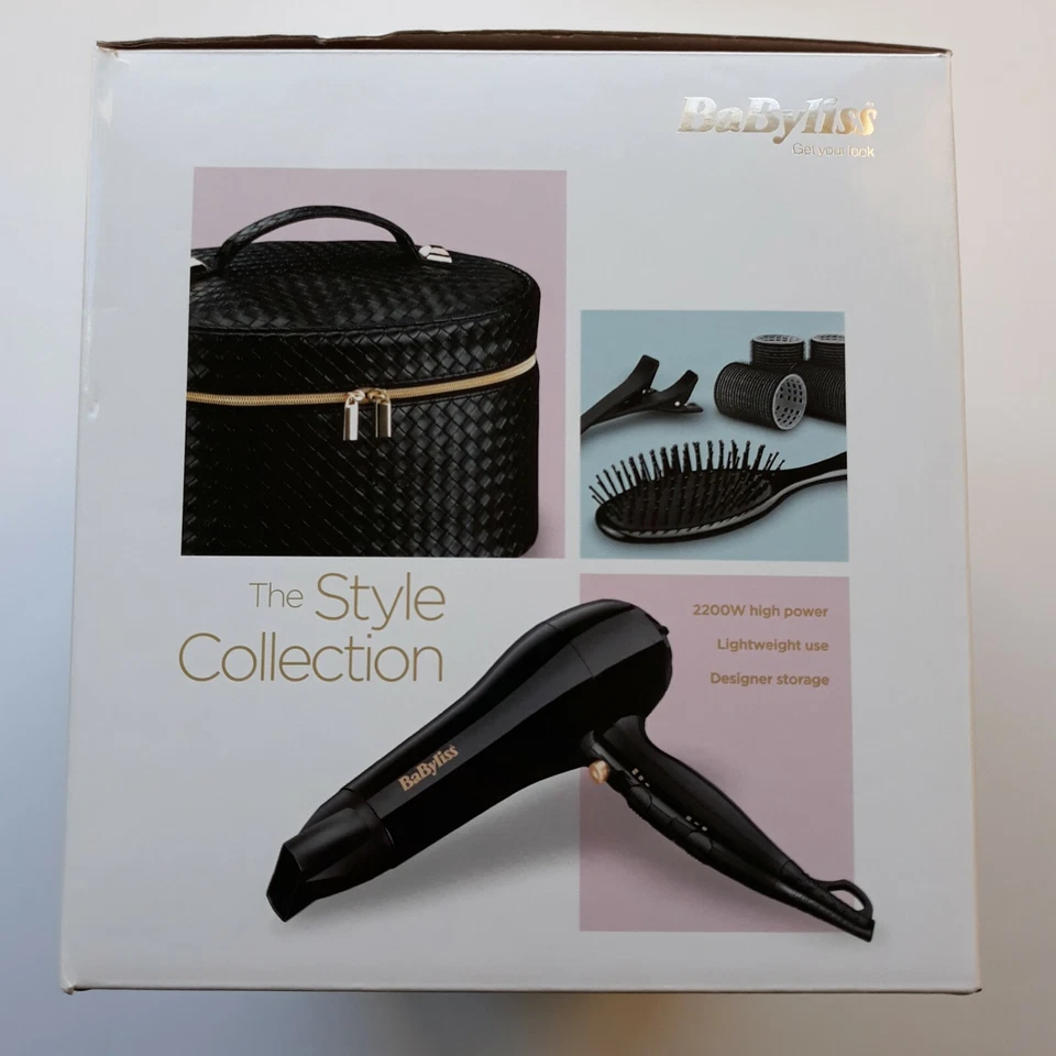 BaByliss 'The Style Collection' Dryer Gift Set (inc. brush, rollers and clips) - Image 2 of 3