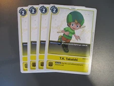 Digimon TCG (2020) - ST3-12 - 4x T.K. Takaishi - Yellow - Rare