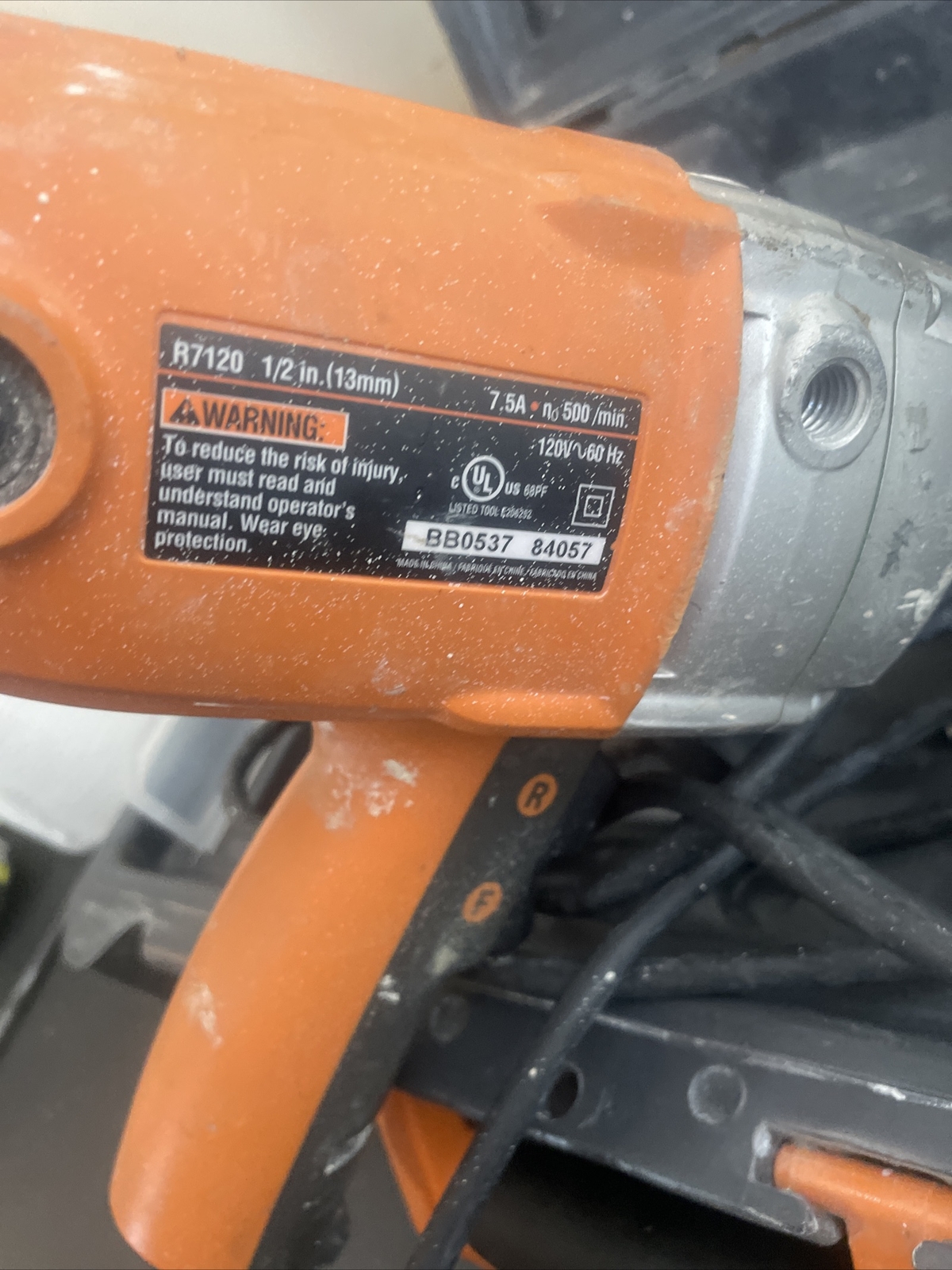 Spade Handle Drill Single Speed 