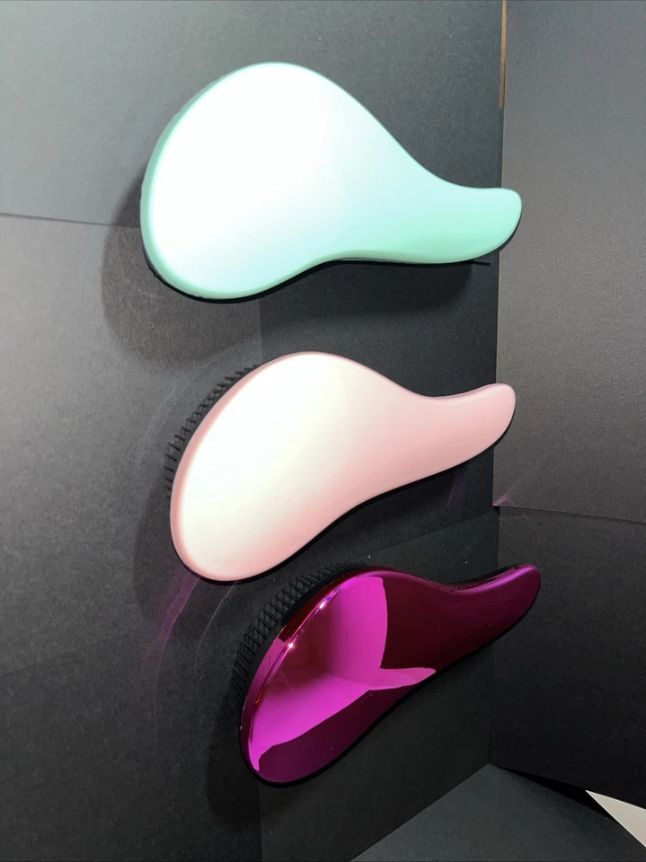 Cepillo de pelo combinado de 3 colores. Cepillo desenredante para cabello, Cepillo para Cabello... Foto 4 de 4