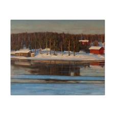 Matte Canvas, Stretched, 0.75"