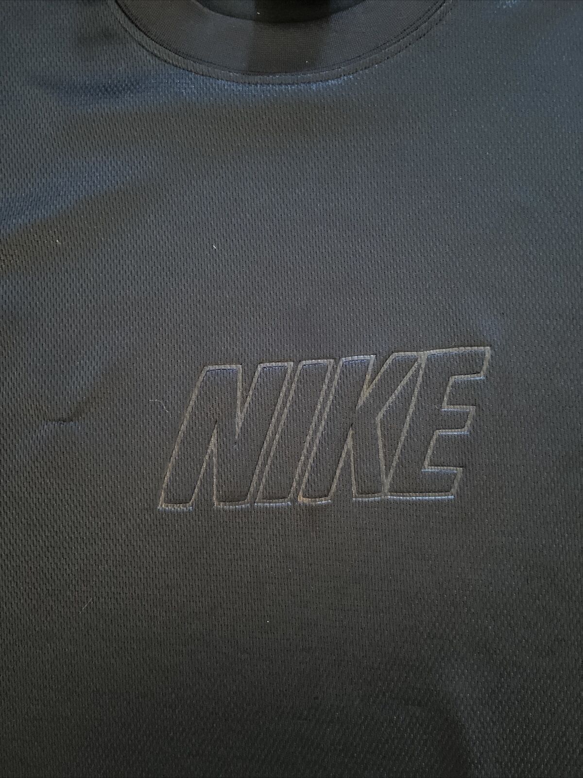 Vintage 90's Nike Swoosh Definition Logo Shirt Men's XXL 2XL USA Made Gray  G4-27