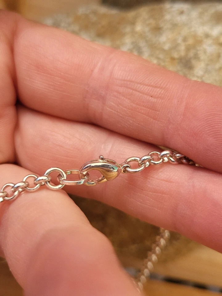 Collar asiático madreperla y ónix negro gota 18 pulgadas Foto 4 de 4