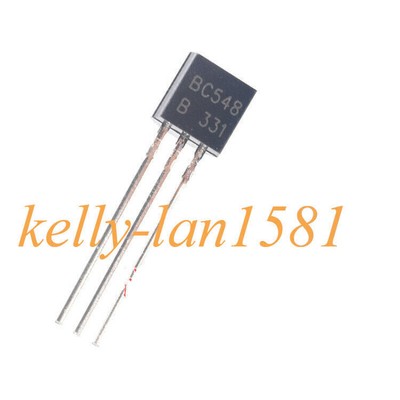 20Pcs in-line Triode BC548 BC548B TO-92 30V 0.1A NPN Triode #A6-30