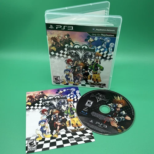 Kingdom Hearts HD 1.5 Remix - Playstation 3 PS3 - CIB Complete - Square Enix RPG