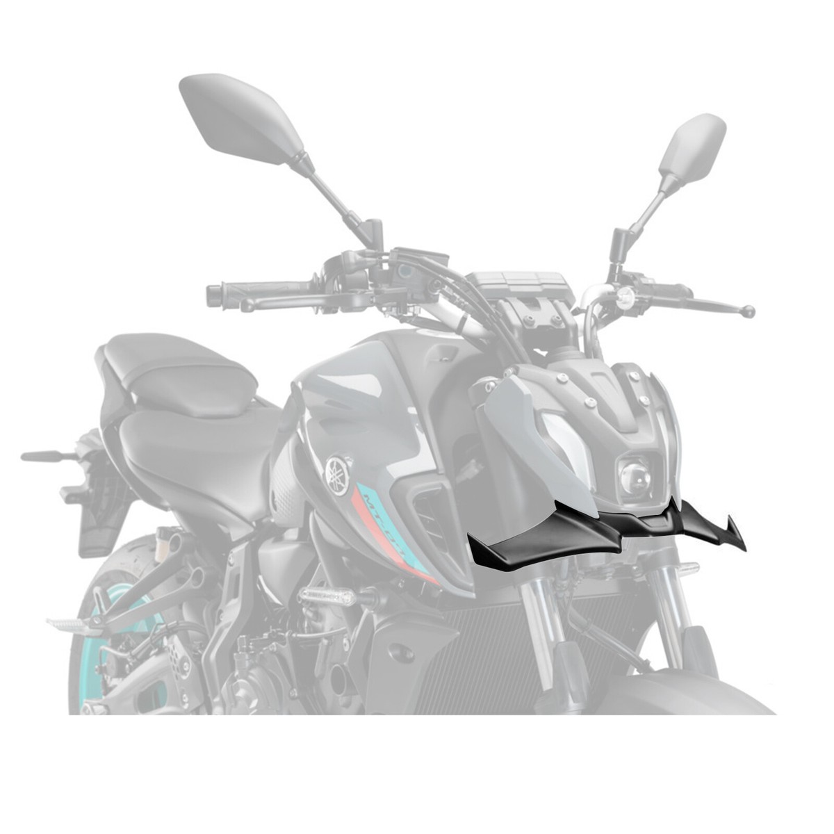 MF6762 Spoiler Downforce Front Headlight Yamaha MT07 Model 2021