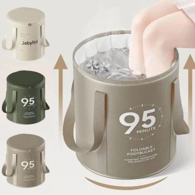 Portable Collapsible Foot Bath Basin Foot Bag Soaking Feet Bath Tub Water Bucket