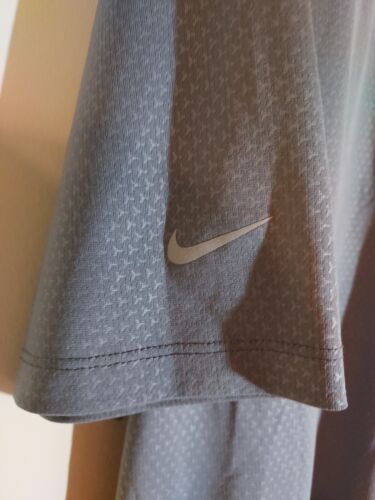 Nike Golf Shirt Mens Large Charcoal Gray Polo - Picture 5 of 8