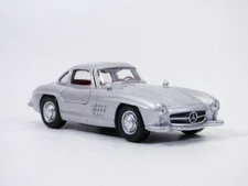 1:43 1954 Mercedes-Benz 300SL Coupe W198 -- Silver -- Norev