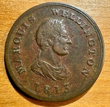 Marquis Wellington 1813 token, WE-7 Br 978