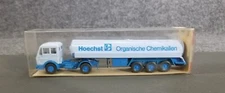 WIKING 825 MERCEDES SEMI TRUCK & TRAILER HOECHST TANKER 1.87 SCALE HO/OO