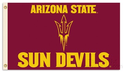 Arizona State Sun Devils 95174 3x5 Flag W Grommets Outdoor Banner