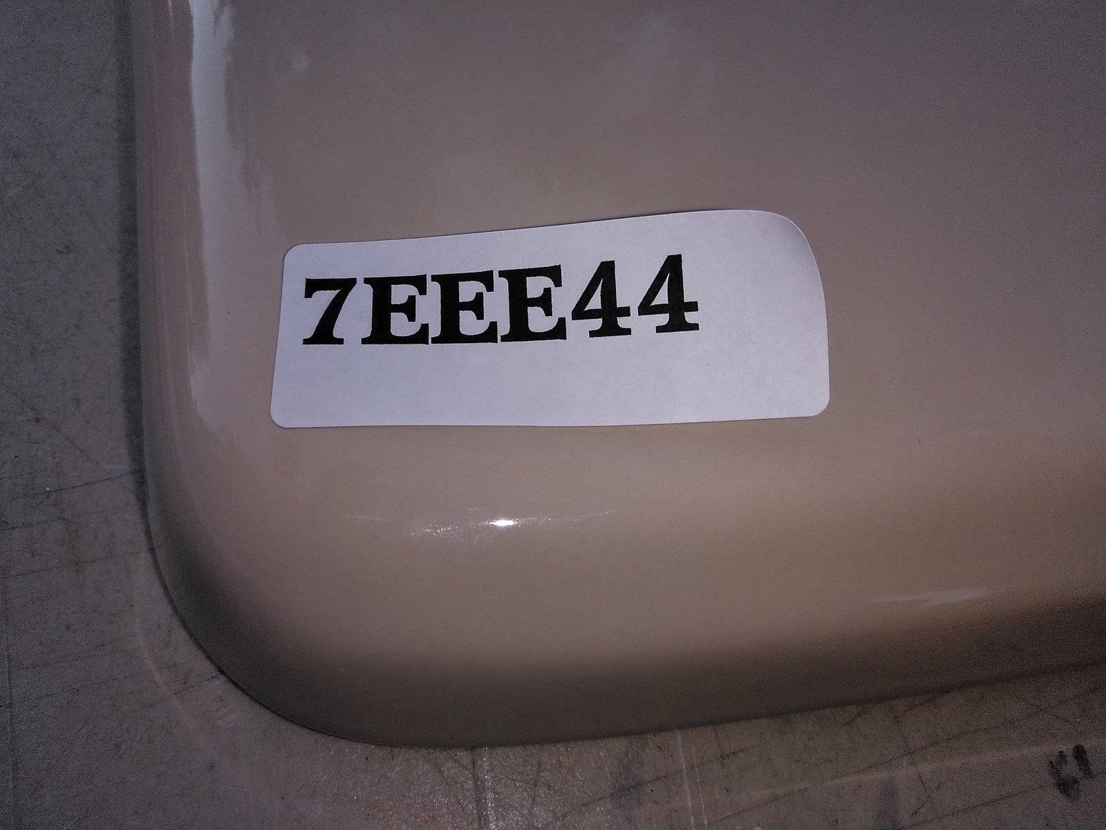 23SS67 AMERICAN STANDARD 4083 TOILET TANK LID, 19" X 81/8", BEIGE