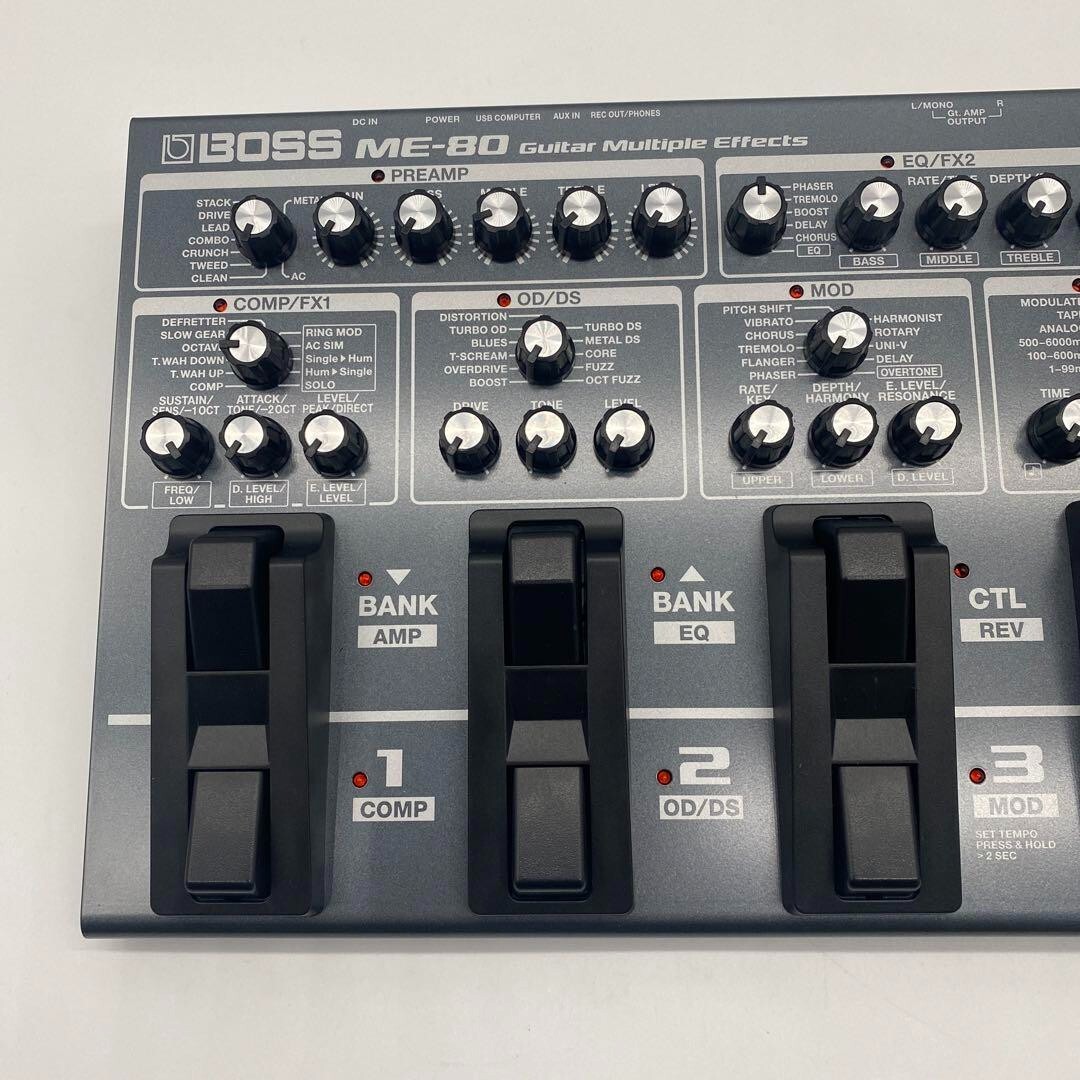 Boss ME-80 Multi-Effects Guitar Effect Pedal 761294504659| eBay