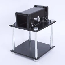 RV Camper 4" or 4-1/2" Bumper Mount Hitch Receiver Adapter for Bike Toter Cargo