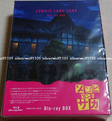 New Zombie Land Saga First Limited Edition 3 Blu-ray CD Box EYXA-13343  Japan 4580055353437 | eBay