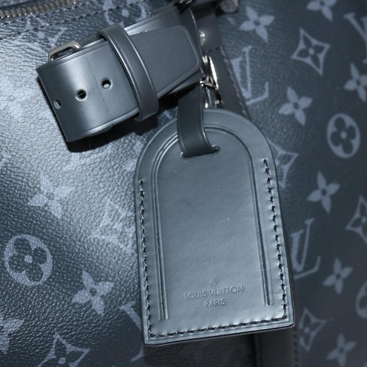LOUIS VUITTON Monogram Eclipse Keepall Bandoulier… - image 15