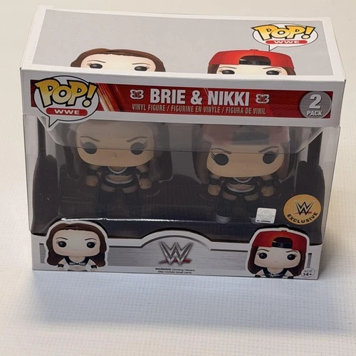 Funko Pop WWE Brie Bella Nikki Bella 2 Pack Vinyl Figure Exclusive Wrestling