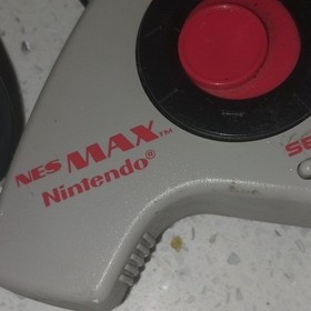 Nintendo NES MAX Controller NES-027 Gray/Red Wired Turbo for Nintendo NES