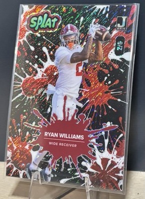 2025 Wild Card Splat Ryan Williams 2/6 Color Match